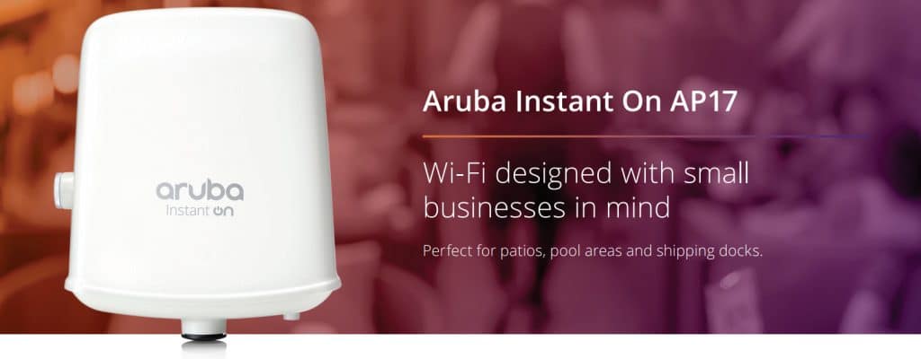 Aruba Instant On AP17 Banner